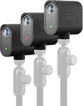 Logitech for Creators Mevo Start 3-Pack Wireless Live Streaming Cameras  for Multi-Camera HD Video App Control and Stream via Smartphone or Wi-Fi