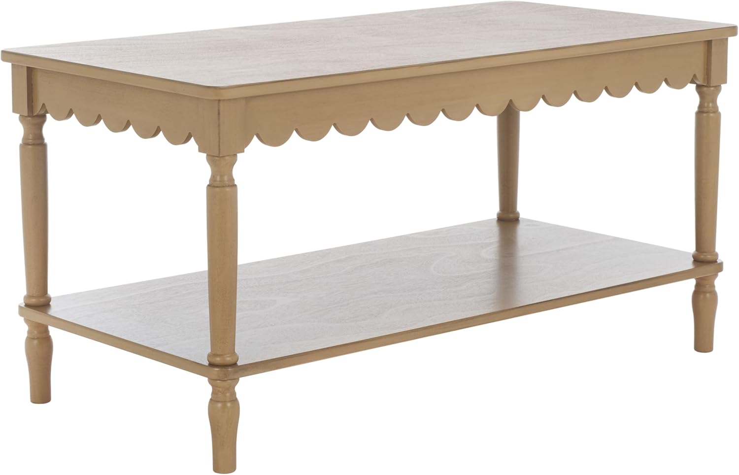 SAFAVIEH Home Collection Haven Desert Brown Coffee Table