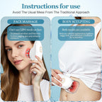 4 in 1 Body Sculpting Machine, Anti Cellulite Massage Tool,Lymphatic Drainage Massager,Reduce Stretch Marks & Cellulite & Tightens Skin，for Back, Belly, Waist, Arms, Legs.