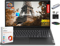 Lenovo V15 Business Laptop Premium  15.6” FHD Display  Lifetime MS Office  8-Core AMD Ryzen 7 7730U  24GB RAM  1TB Storage (512GB SSD + 500GB Ext)  Wi-Fi 6  RJ-45 NumPad  MarxsolAccessory  Win 11 Pro