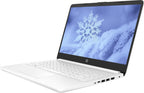 HP 14" Business & Student Laptop Computer with Microsoft Office 365 Included  Intel Quad-Core Processor  8GB RAM 320GB Storage (64GB eMMC+256GB SD Card)  Windows 11  PLUSERA Earphones  White