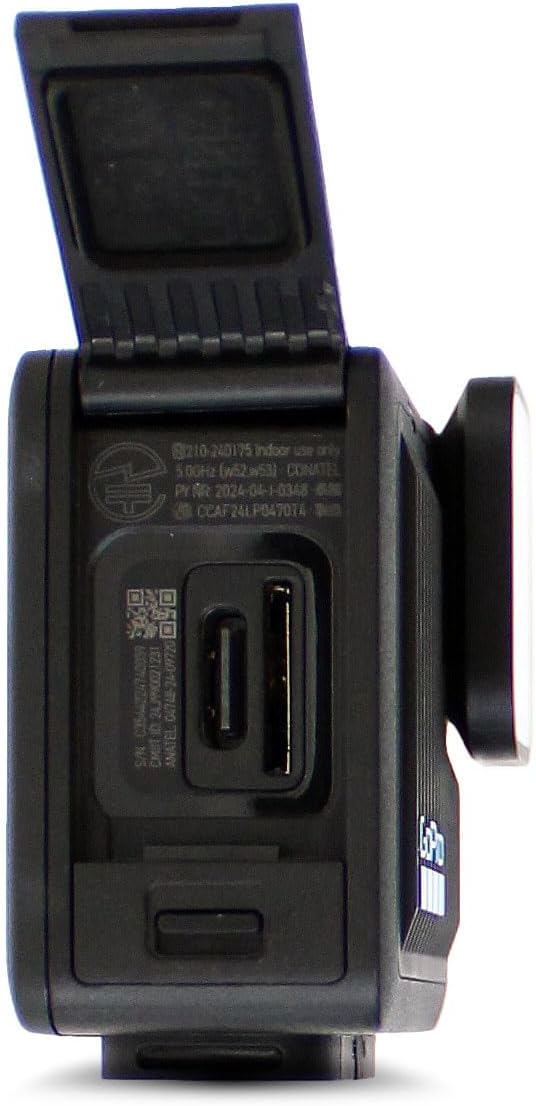 GoPro Hero (Go Pro Hero) Black Compact - Waterproof Action Camera with 4K Ultra HD Video  12MP Photos  Stabilization + 50-in-1 Accessory Kit + 64GB Card + More