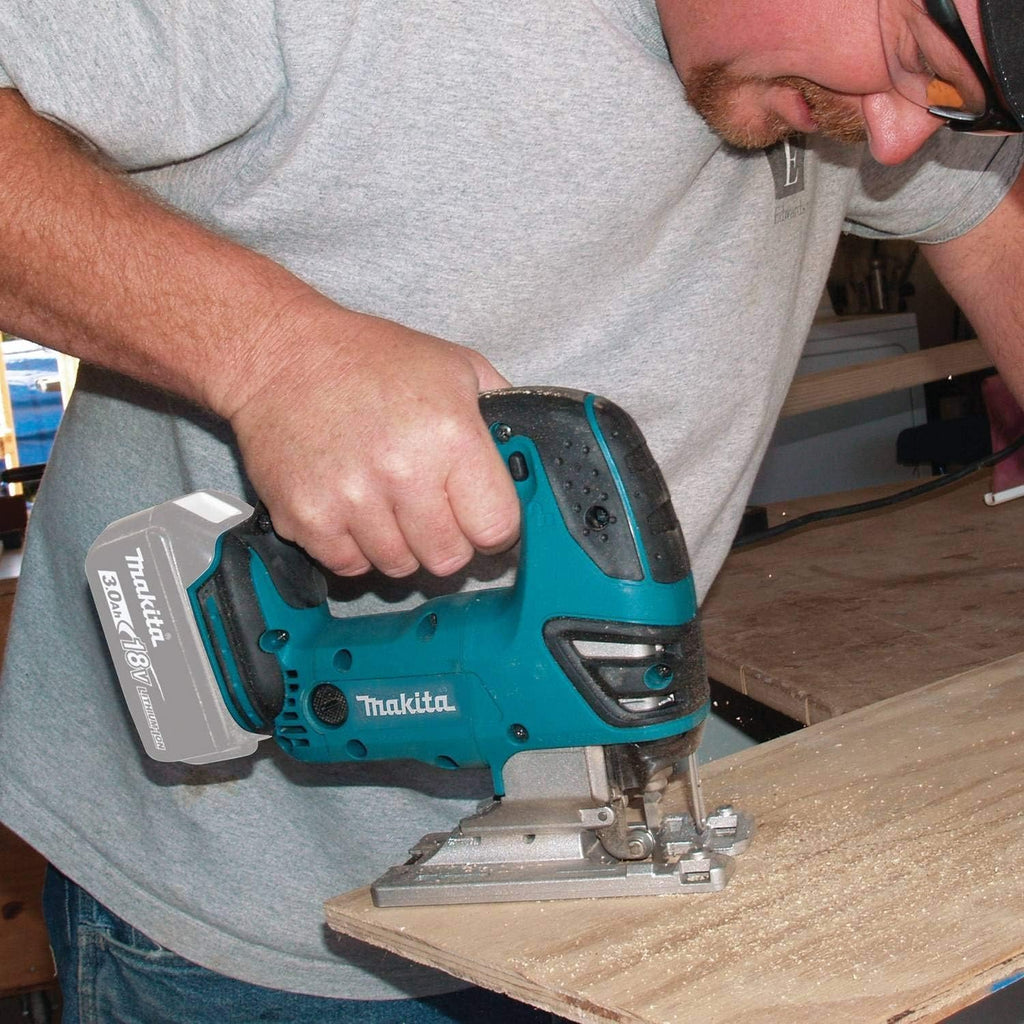 Makita XVJ03Z-R 18V LXT Brushed Lithium-Ion Cordless Jig Saw (Tool Only) (Renewed)