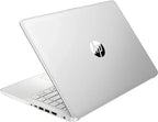 HP 14" LED Business Laptop Computer  16GB RAM 640GB Storage (128GB UFS + 512GB SD Card)  Intel Quad-Core N150 Processor  Windows 11 S & 1-Year Microsoft Office 365 Included  PLUSERA Earphones  Silver