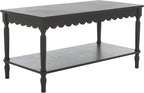 SAFAVIEH Home Collection Haven Matte Black Coffee Table