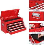 TUFFIOM 8-Drawer Rolling Tool Chest, Wheeled Tool Storage Cabinet w/Detachable Top, Drawers & Side Hooks, Mechanic Tool Organizer Box for Garage Warehouse Repair Shop