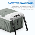 Alpicool 12 Volt Refrigerator 12V Car Fridge 10 Quart Small Car Refrigerator Portable Fridge 12/24V DC 110~240 Volt AC for Truck RV Camper SUV Portable Freezer Electric Cooler for Camping (-4℉-68℉)