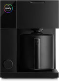 Fellow Aiden Precision Coffee Maker – 10-Cup Thermal Carafe, Programmable Drip Coffee Machine, Single Serve & Batch Brew, Adjustable Brew Strength, Removable Water Tank, Matte Black