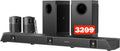 Nakamichi Dragon 11.4.6-Ch Surround System w Dolby Atmos/DTS:X Pro (Pro Cinema Engine)  HiFi AMTs  Dual-Opposing 8" Subs  Bipolar Surr  6 Discrete Height Ch  3000 Watts Max Output. AVR-Grade Soundbar