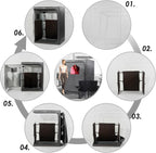 Full Body Portable Personal Infrared Saunas for Home  2 Person Sauna Tent  at Home Sauna  Portable Infrared Sauna Two-Person Sauna Tent with 2 Foldable Chairs  Remote Control