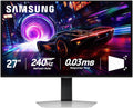 SAMSUNG 27-inch Odyssey QD-OLED G8 (G81SF)  4K  240Hz  Gaming Monitor  0.03ms Response Time  DisplayHDR True Black 400  AMD FreeSync™ Premium Pro  Ergonomic Stand  LS27FG810SNXZA  2025