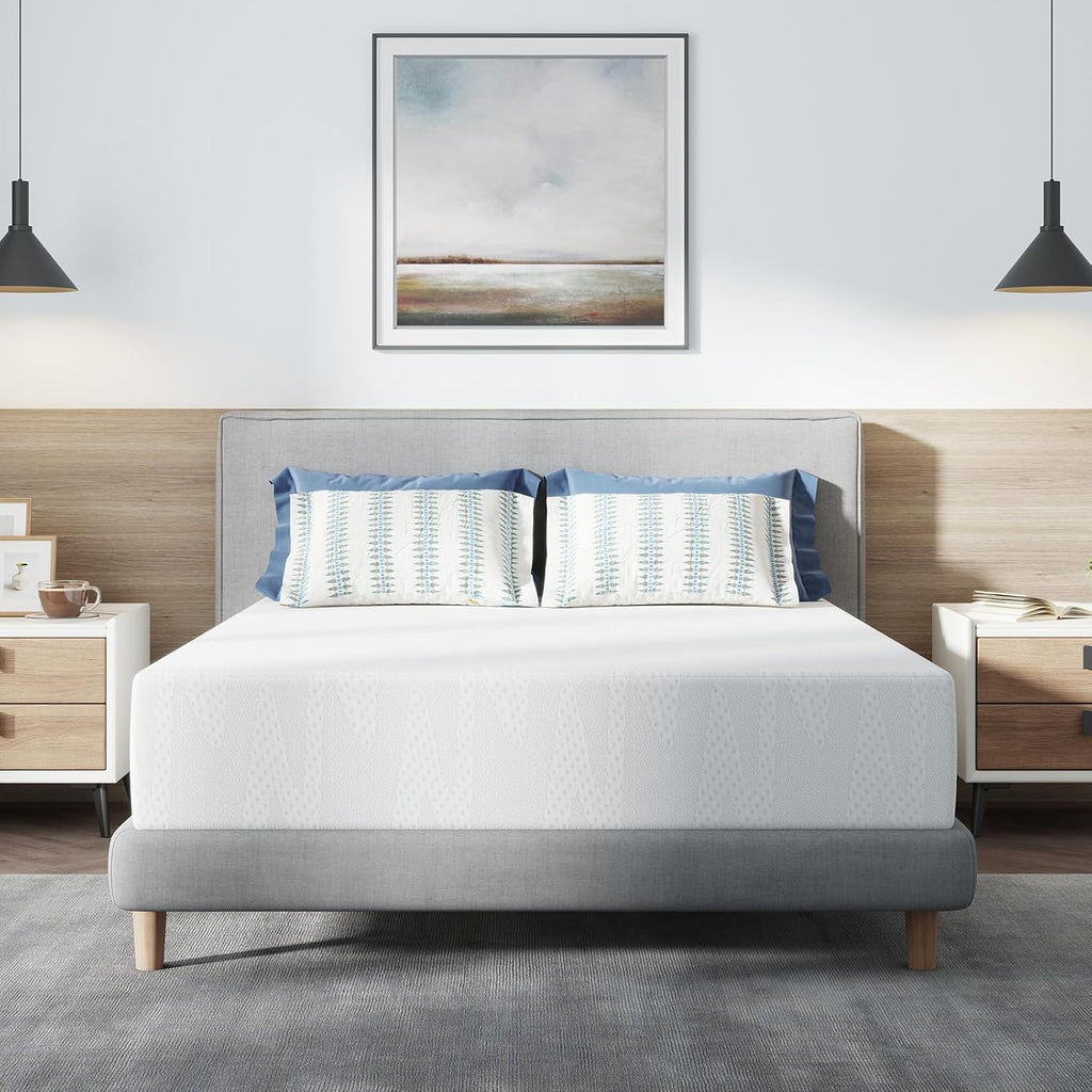 Avenco Queen Mattress, 12 Inch Queen Size Mattresses with Gel Memory Foam for Cool Night & Pressure Relief, Bed Mattress in a Box Medium Plush Feel Colchones with Motion Isolating