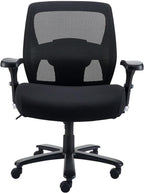 Staples 1680262 Driscott Mesh Big and Tall Chair Black