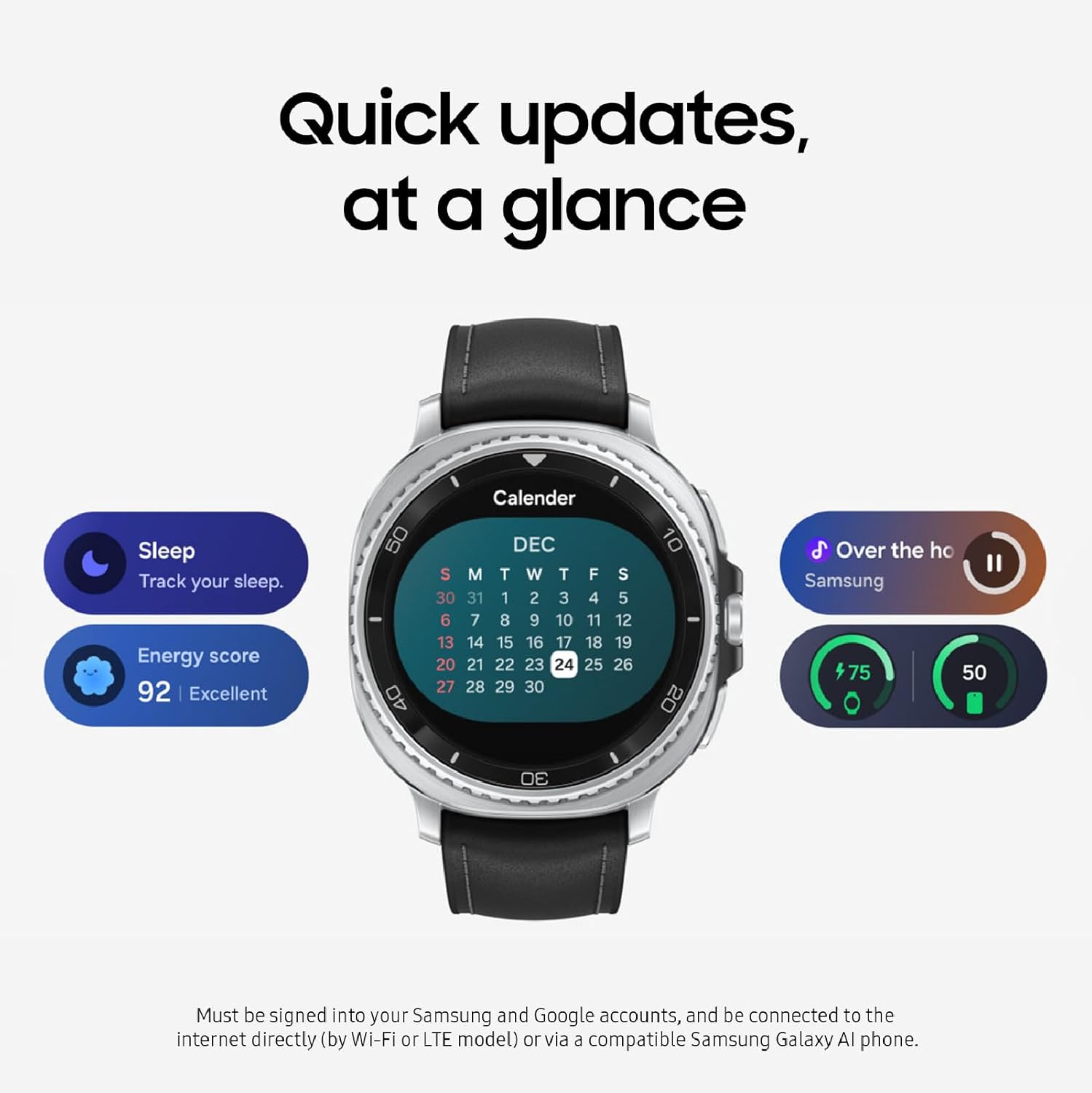 Samsung Galaxy Watch 8 Classic (2025) 46mm Bluetooth Smartwatch  Cushion Design  Rotating Bezel  Quick Button  Sleep Coaching  Running Coach  Energy Score  Black US Version (Renewed)
