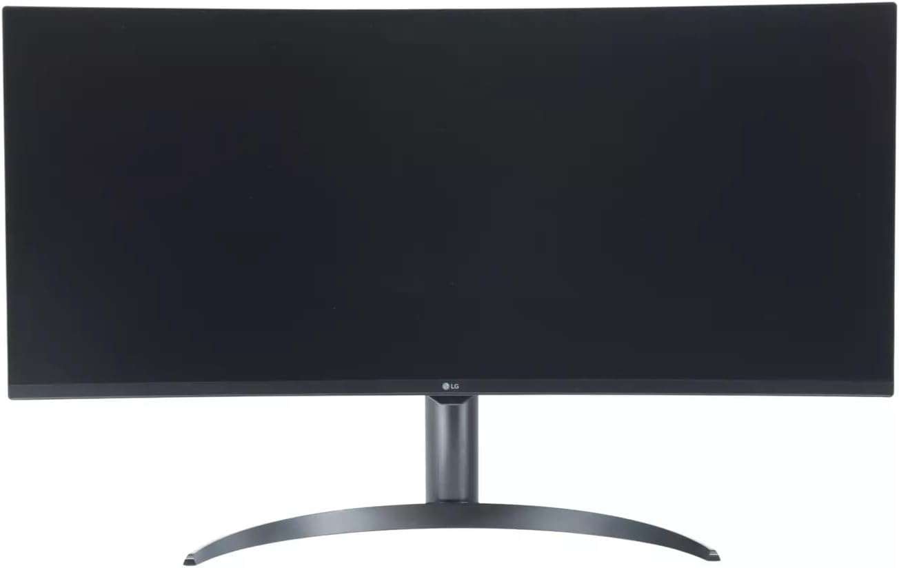 LG 34" Curved WQHD VA Black Monitor with Built-in Speaker  (3440x1440) 100Hz  5ms  Ultrawide MyView Streaming  Airplay2  Magic Remote  34SR65QC-B WebOS 2024 Model (Renewed)