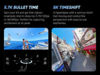 Insta360 X4 Basic Bundle-8K Waterproof 360 Action Camera with 1/2" 48MP Sensors  8K 360 HDR Video  72MP 360 Photo  4K Single-Lens |Bundle Includes Selfie Stick  Lens Cap (256GB)