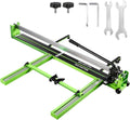 Sakerplus 31" Manual Tile Cutter, Professional 1.4" Cutting Capacity Tile Cutter with Laser Guide, Tile Cutting Hand Tool with Anti-Slip Base for Precision Porcelain and Ceramic Tile Cutting (31 inch)