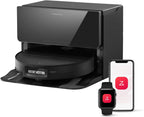 roborock Saros 10 with Refill & Drainage System Robot Vacuum and Mop, 22,000Pa Suction, AI Obstacle Avoidance, 3.14-inch Ultra Thin, Intelligent Dirt Detection, Zero Tangling Main Brush, Hot Water Mop