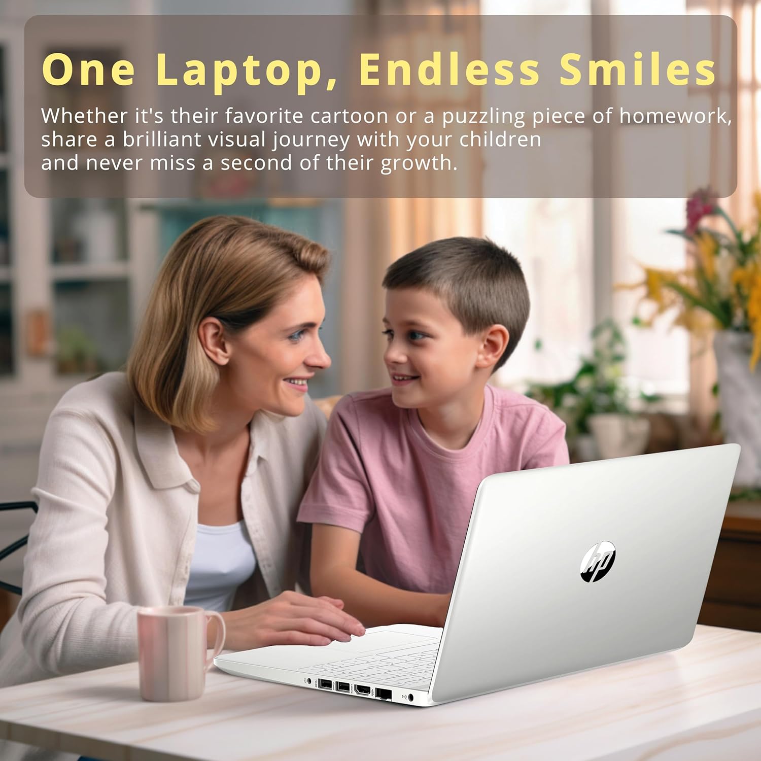 HP Stream 14" HD BrightView Laptop  Intel Celeron N4120 Processor  16GB RAM  64GB SSD  Intel UHD Graphics  720p Webcam  WiFi  HDMI  Win 11 S  Silver (Renewed)