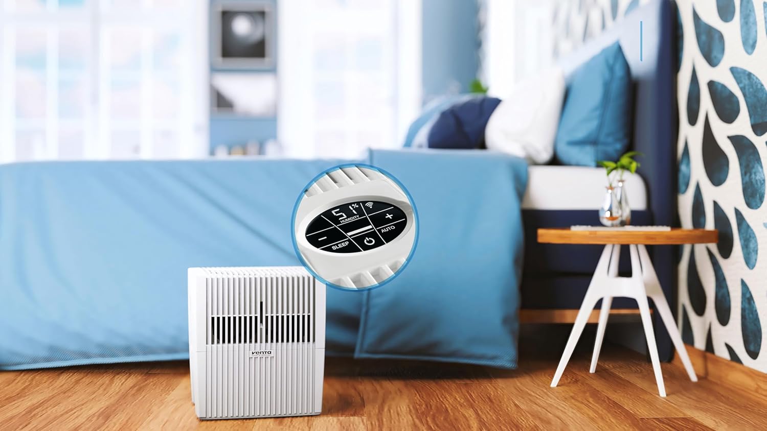 AH530 Original Connect Filter-Free Evaporative Humidifier - Spaces up to 485 ft² - White - WiFi Compatible