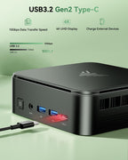 KAMRUI Mini PC  E3B 32GB RAM 512GB SSD Mini Gaming Computers AMD Ryzen 5 7430U Micro Desktop Computer (Max 4.3GHz 6C/12T  Beat 5650U)  Small PC Support WiFi 6  BT5.2  Triple Display for Office Home