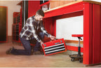 CRAFTSMAN 20-in Wide 3 Drawer Metal Tool Box With Ball-Bearing Drawers (CMST98245RB)