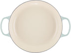 Le Creuset Enameled Cast Iron Signature Braiser, 3.5 qt., Sea Salt