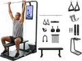 Speediance Gym Monster Works & Smart PowerGrip & Adjustable Barbell Hooks & Extender Belt Attachments & Gym Accessories Organizer Bundle