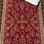 SAFAVIEH Area Rug 9x12 - Lyndhurst Collection - Large - Red & Black, Traditional Oriental Design, Non-Shedding & Easy to Clean, Ideal for Living Room, Bedroom, Dining Space (LNH331B)