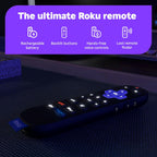Roku Smart TV – 55-Inch Pro Series  Mini-LED TV – RokuTV with Backlit Voice Remote Pro – Flat Screen 4K QLED Television with 120Hz Refresh Rate & Dolby Vision IQ  Live News  Sports  Entertainment