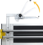 QEP 10630 24-Inch Manual Tile Cutter with Tungsten Carbide Scoring Wheel for Porcelain and Ceramic Tiles
