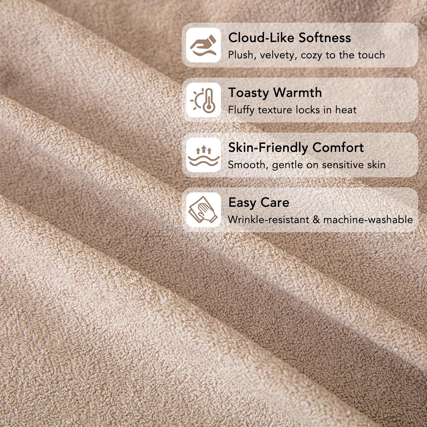 Waterproof Couch Covers for 4 Cushion, Non Slip Cat-Scratch Resistant Sofa Couch Covers for Dogs, L Shape Sectional Protectors Slipcovers, Large Furniture Covers for Pets, 91" x 150", Khaki