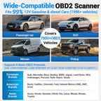 AVAPOW AV-D600 4 Systems OBD2 Scanner Engine/Transmission/SRS/ABS Diagnostic Tool, Oil Reset/EPB Reset/Battery Match, Car Code Reader with Auto VIN, WiFi Lifetime Update, Compatible with 7000+ Cars