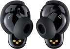 Bose QuietComfort Ultra Earbuds (2nd Gen) - Wireless Noise Cancelling Earbuds with Mic  Immersive Audio  USB-C Charging  Up to 6 Hours Battery  IPX4 Rating  Black