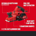 CRAFTSMAN Hand Planer, 6-Amp, 5/64-Inch (CMEW300) - Amazon Vine