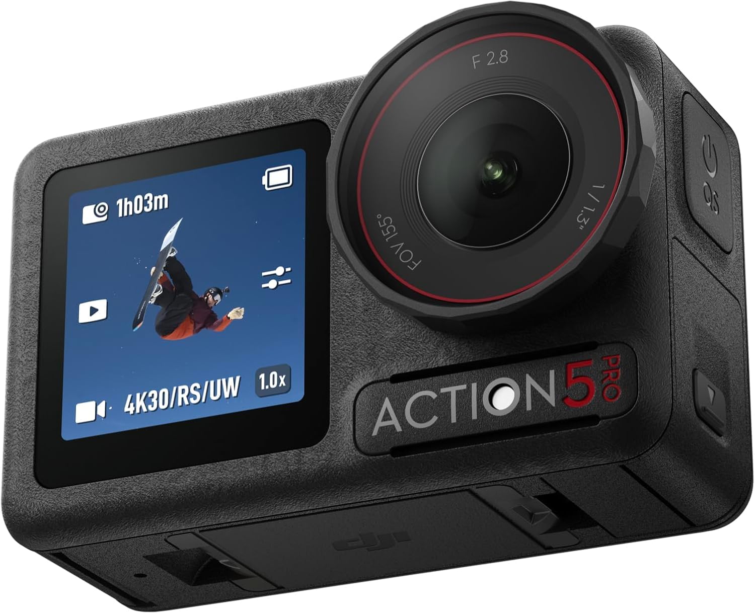 DJI Osmo Action 5 Pro Essential Combo  Waterproof Action Camera with 1/1.3" Sensor  4K/120fps Video  Subject Tracking  Stabilization  Dual OLED Touchscreens  Ideal for Sports  Vlog