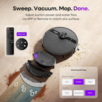 MONSGA Robot Vacuum and Mop Combo, 7000Pa Robotic Vacuum with Lidar Navigation, 180mins Runtime, Tangle-Free Robot Mop, 5 Editable Maps, APP/Remote/Voice Control, Ideal for Hard Floors and Carpets
