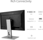 ASUS ProArt Display PA278QV 27” WQHD (2560 x 1440) Monitor  100% sRGB/Rec. 709 ΔE < 2  IPS  DisplayPort HDMI DVI-D Mini DP  Calman Verified  Eye Care  Anti-Glare  Tilt Pivot Swivel Height Adjustable