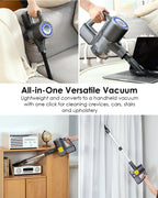 VersLife Cordless 2-in-1 Vacuum Cleaner & Mop Combo