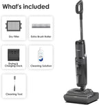 Tineco Floor ONE S7 Stretch Ultra Cordless Wet Dry Vacuum Cleaner, 180°Lay-Flat Anti-Tangle Design, 50 Minutes Runtime, 185℉ Flashdry Self-Cleaning, Dual-Sided Edge Cleaning Floor Cleaner