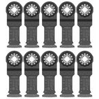 BOSCH 1-1/4 in. OSL114JF-10 Starlock Oscillating Multi-Tool Bi-Metal Blade 10-Pack - Professional Swiss-Made Precision, 3D Interface Design, Universal Tool Compatibility for Clean Cuts in Hard Wood