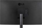 LG 32UR500K-B Ultrafine 32-inch 4K UHD (3840x2160) Computer Monitor HDR10 Built-in Speaker x2 OnScreen Control Reader Mode Flicker Safe Borderless Design HDMIx2 DisplayPort Black