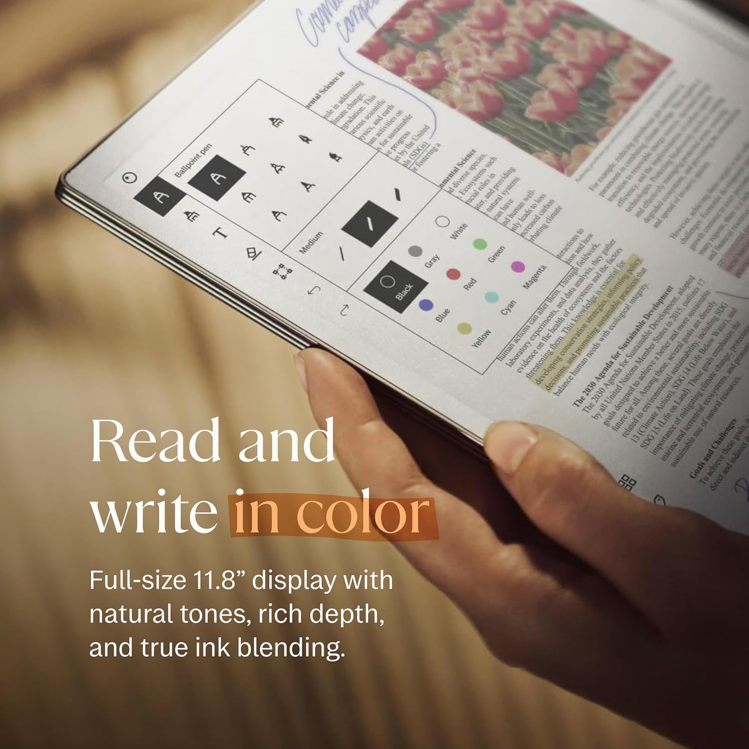 reMarkable Paper Pro Bundle – Includes 11.8” reMarkable Paper Tablet  and Marker Plus Pen with Eraser