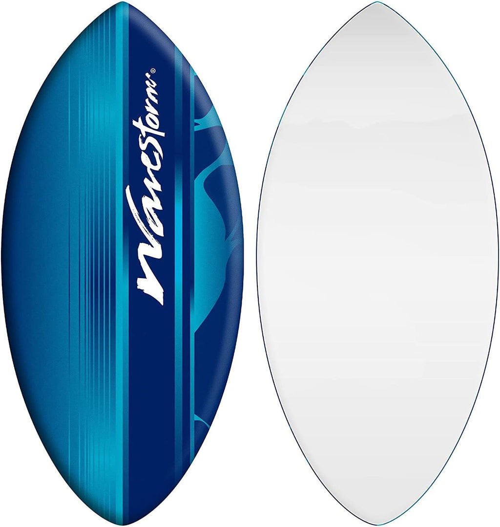 Wavestorm Foam Skimboard 48" | Skimboard for Beginners and All Skimming, Surfing and Bodyboard Levels, Blue Skimboar