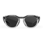 Oakley Meta HSTN  Clear | Smart AI Glasses for Men  Women — Performance for Sports  Athletes — Camera  Audio  Video — 8 Hour Battery — 3K HD Resolution — Clear to Grey Transitions® Lenses
