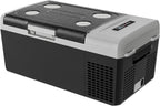 EKOJUCE 12 Volt Refrigerator Portable Fridge - 16 Quart(15L) Electric Cooler Compressor fridge -4℉-68℉, 12/24V DC & 100-240V AC Car Refrigerator for Camping, RV, Fishing, Travel, Home