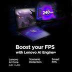 Lenovo Legion Pro 7i – AI-Powered Gaming Laptop – Intel® Core Ultra 7 255HX – 16" WQXGA PureSight OLED Display – 240Hz – NVIDIA® GeForce RTX™ 5070 Ti – 32GB Memory – 2TB Storage – PC GamePass