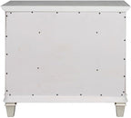 Ashford & Sons Wood Lateral File Cabinet, 31" H x 36" W x 21" D, White Finish, Locking Legal/Letter File Drawers, Ball Bearing Glides, Durable Fully Assembled Office Storage Solution