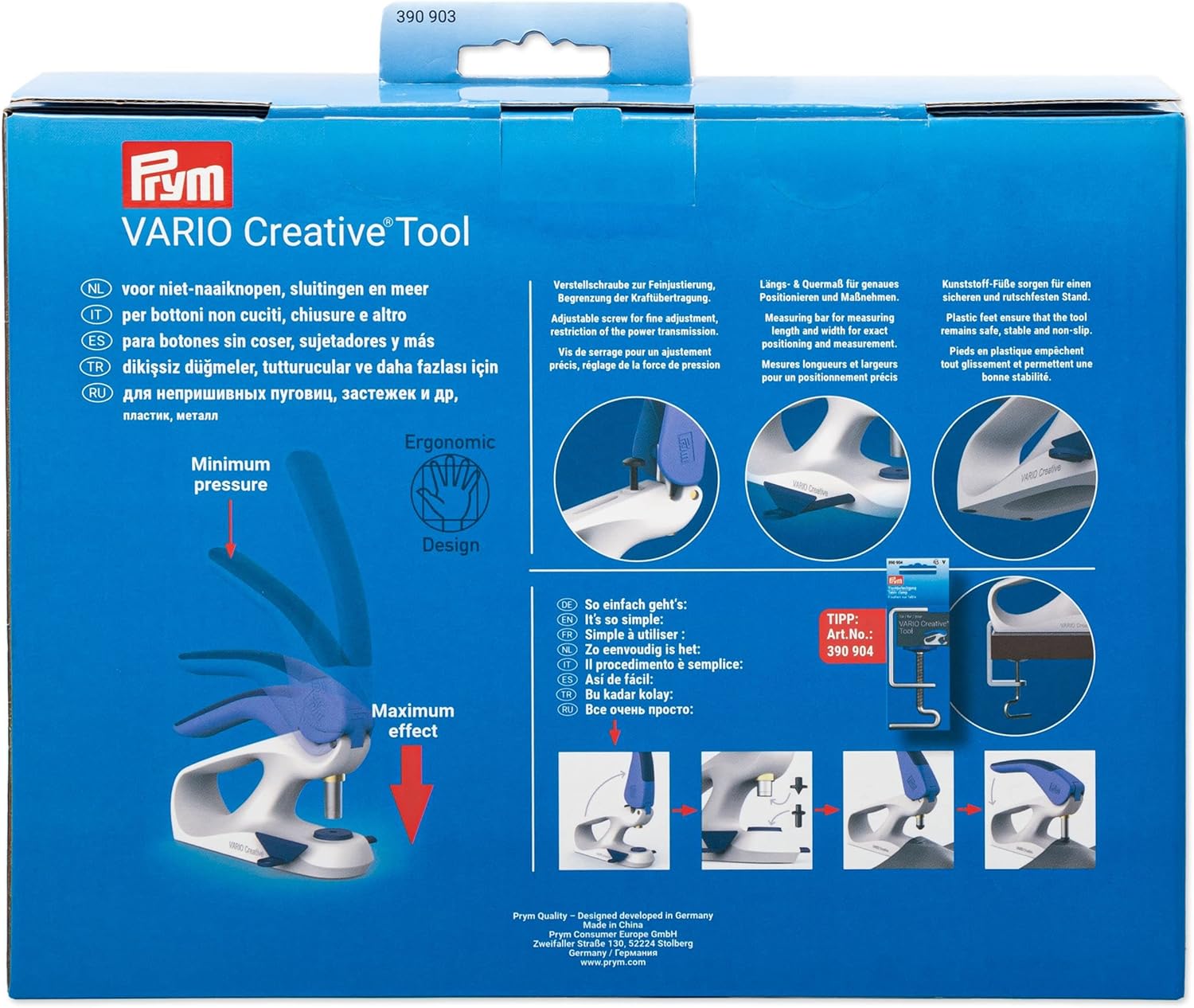 Prym Vario Creative Tool for Snaps, Rivets, & Eyelets
