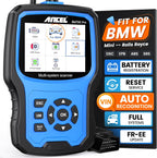 ANCEL BM700 PRO Fit for BMW Scanner - Battery Registration Tool, Code Reader for BMW/Mini/RR, Advanced OBD2 Scanner Auto V-I-N, Full System Diagnostic for BMW Scan Tool with All Reset Services (Blue)